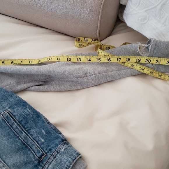 American Eagle jacket, medium, denim blue and fleece gray - Picture 7 of 7